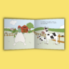 page intérieure livre La ferme Doudou vache livre