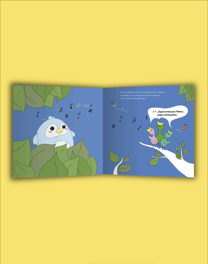 Doudou anniversaire livre enfant Doudou anniversaire mignon